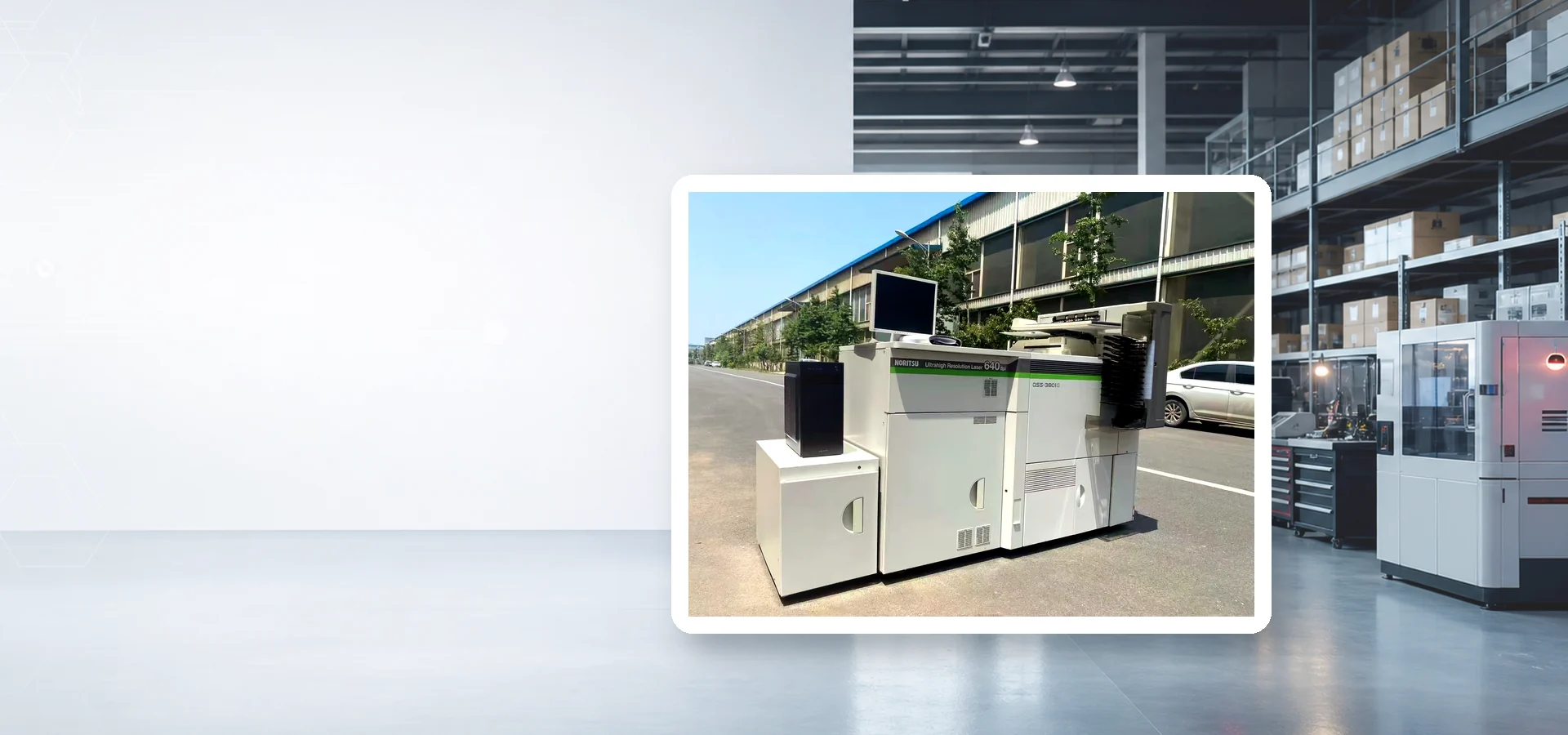 Reconditioned Noritsu minilab machine