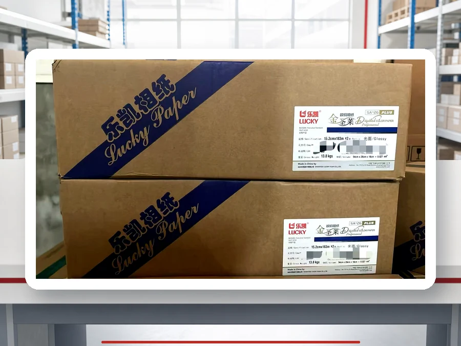 Lucky and Fuji glossy luster silk photo paper